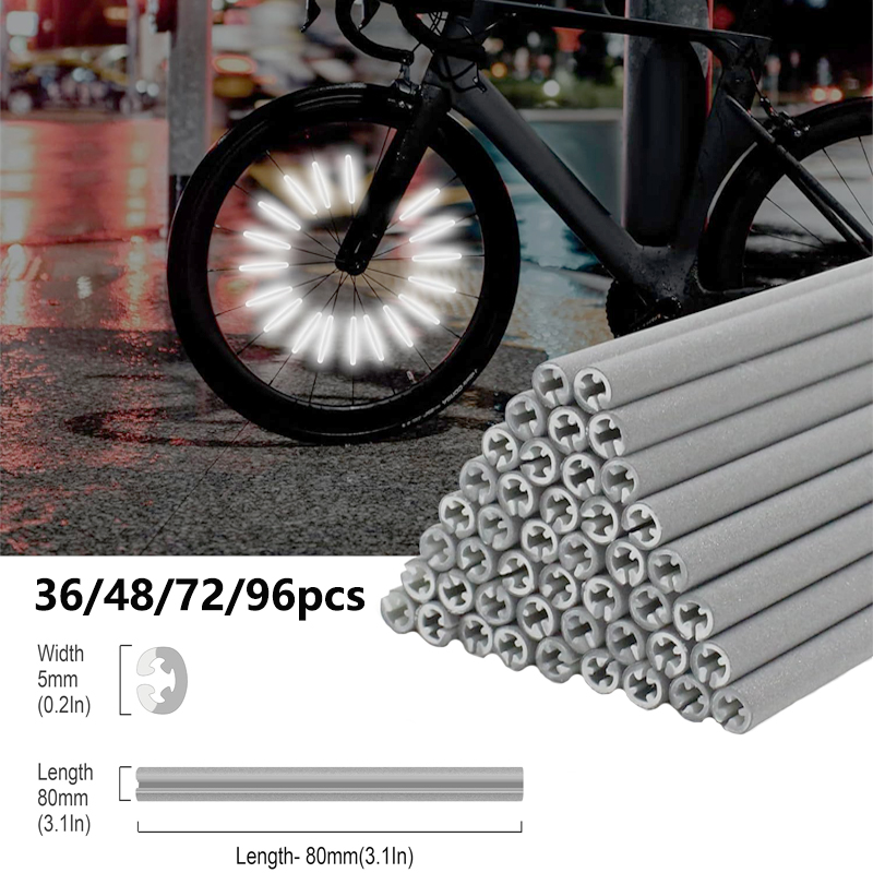 Spoke Reflector Set - 36/48/72/96 шт., 8 см, отражатели со