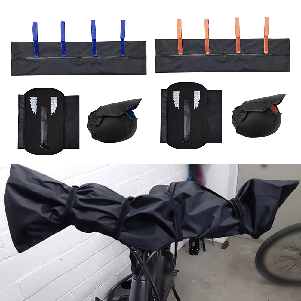 Waterproof Cycling Commute - Светоотражающий комплект чехлов для электровелосипеда: защита
