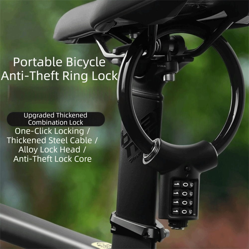 Гибкий 4-значный кодовый замок – обзор и цена Cable Lock Flexible