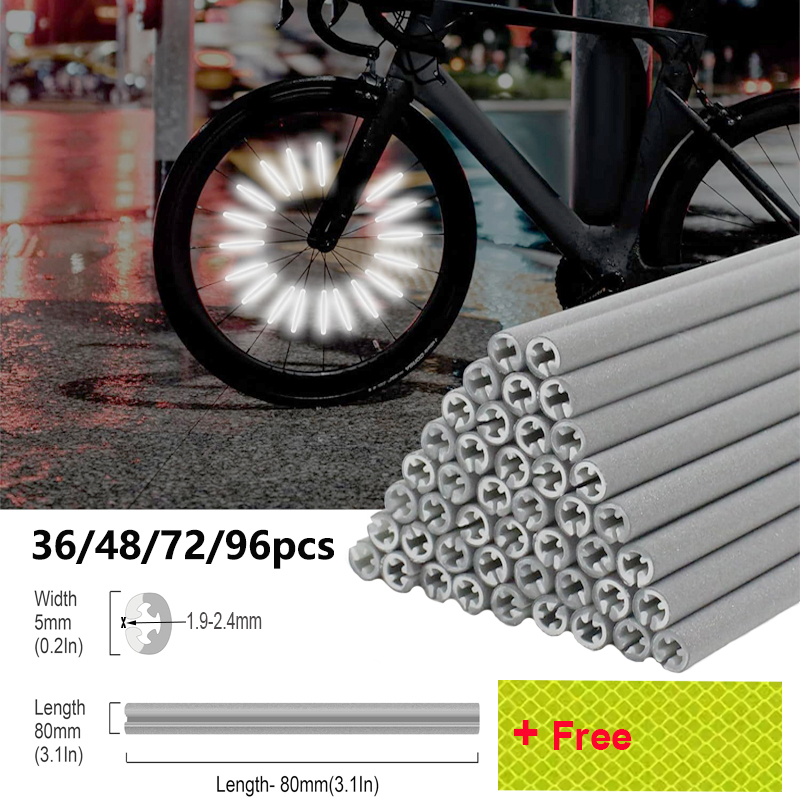 36/48/72/96 шт., 8 см, отражат – обзор и цена Spoke Reflector Set