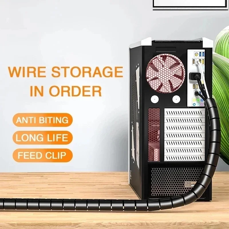 2 м/1 м 16 мм/10 мм органайзер – обзор и цена Cable Lock Flexible